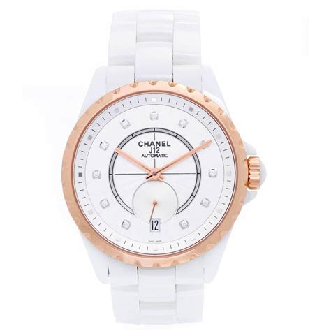 chanel rose gold ceramic watch|Chanel watch price.